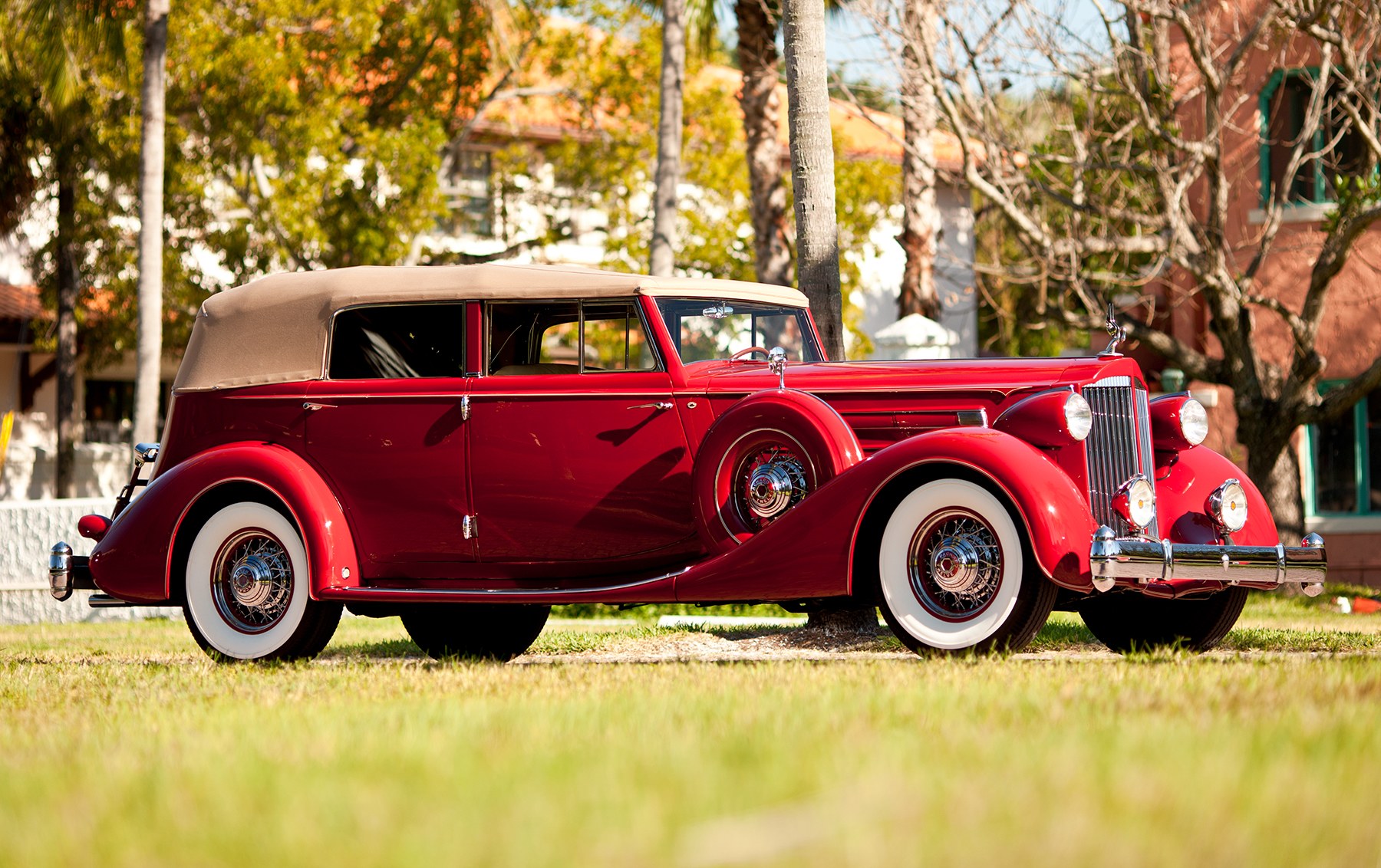 1935 Packard Twelve Model 1208 Convertible Sedan | Gooding Christie's